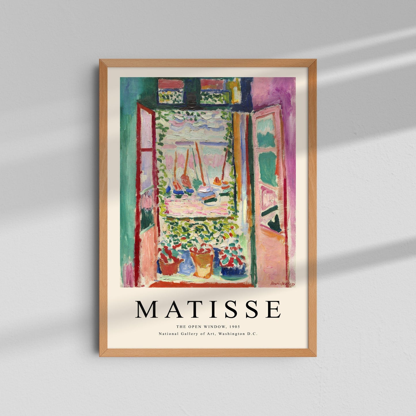 Ventana y Jardín - Matisse
