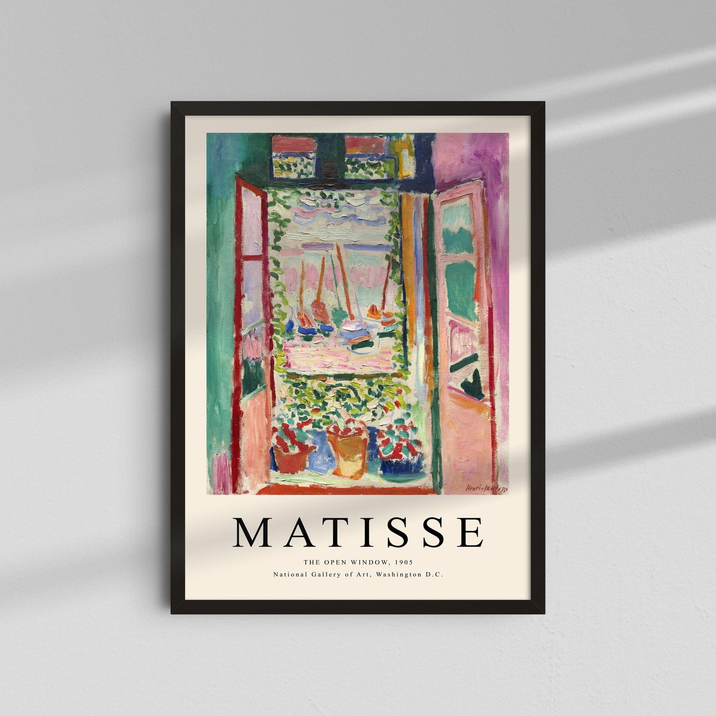 Ventana y Jardín - Matisse