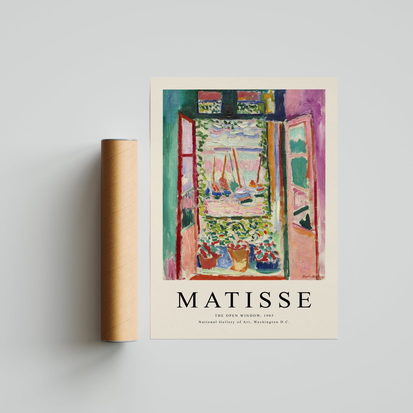 Ventana y Jardín - Matisse