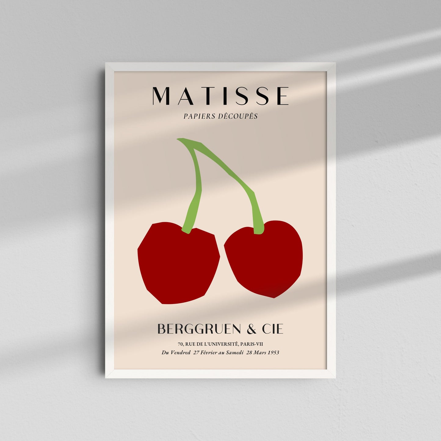 Cerezas Recortadas - Matisse
