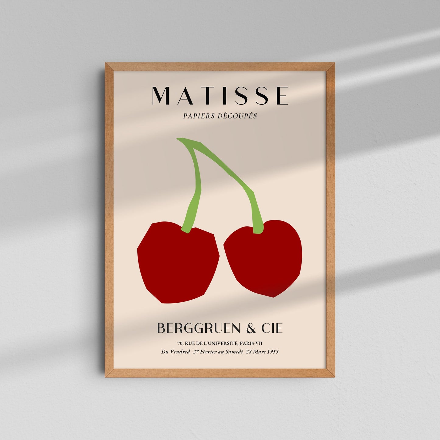 Cerezas Recortadas - Matisse