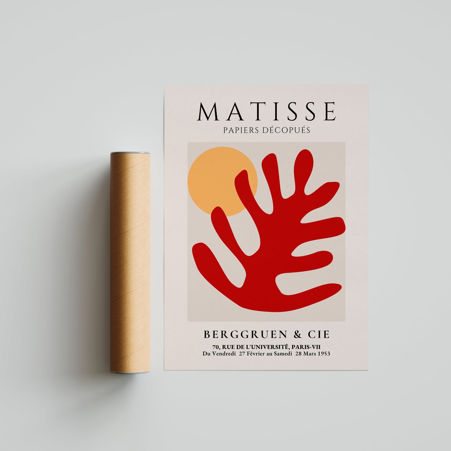 Rama Roja y Sol - Matisse