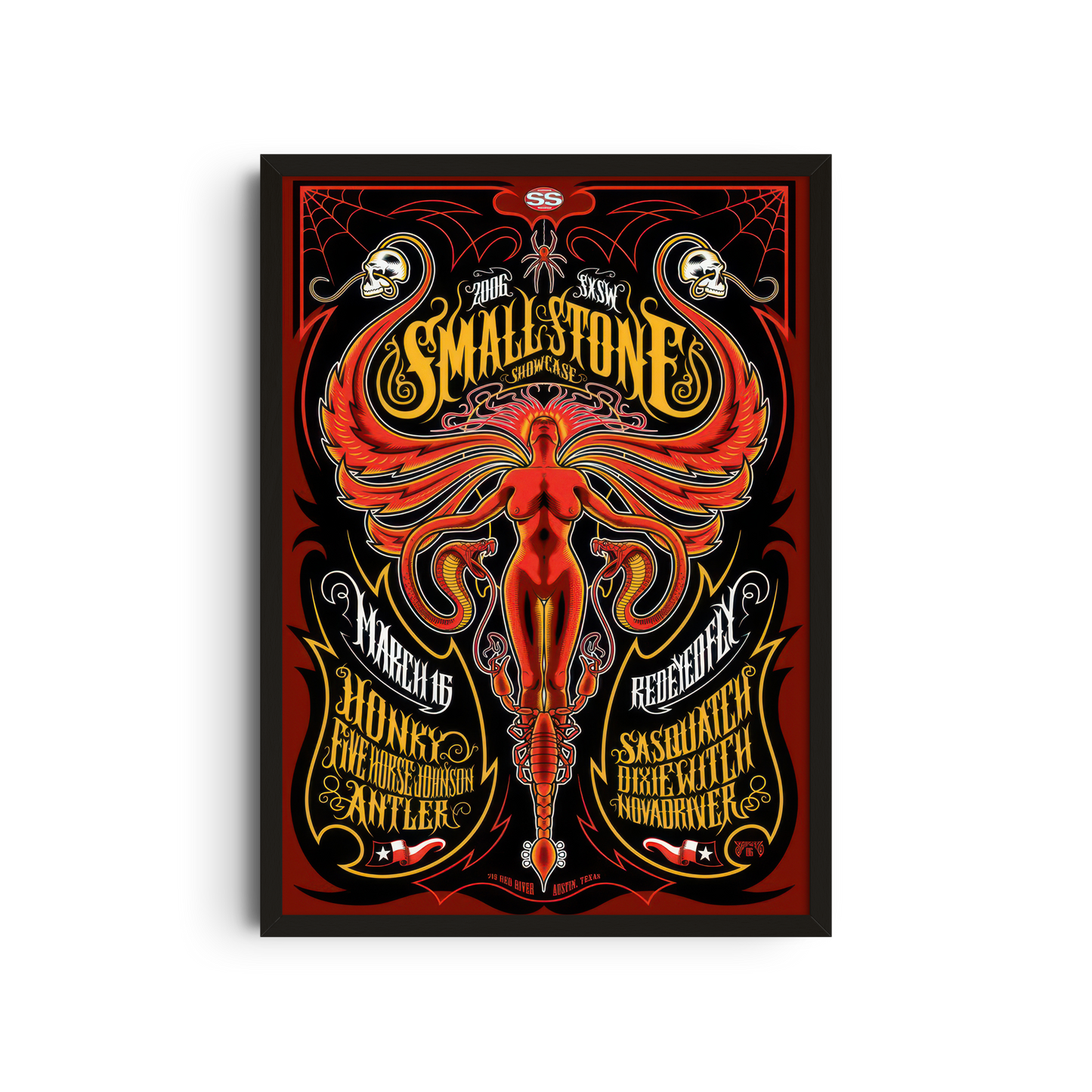 Small Stone - Red Devil Poster
