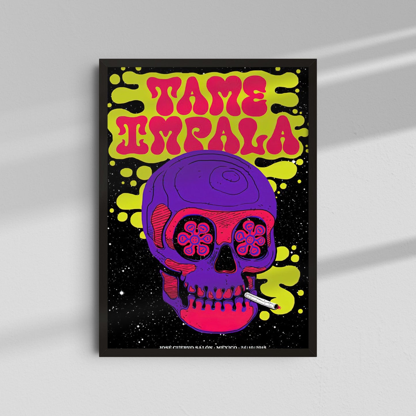 Tame Impala - Pink Skull Poster