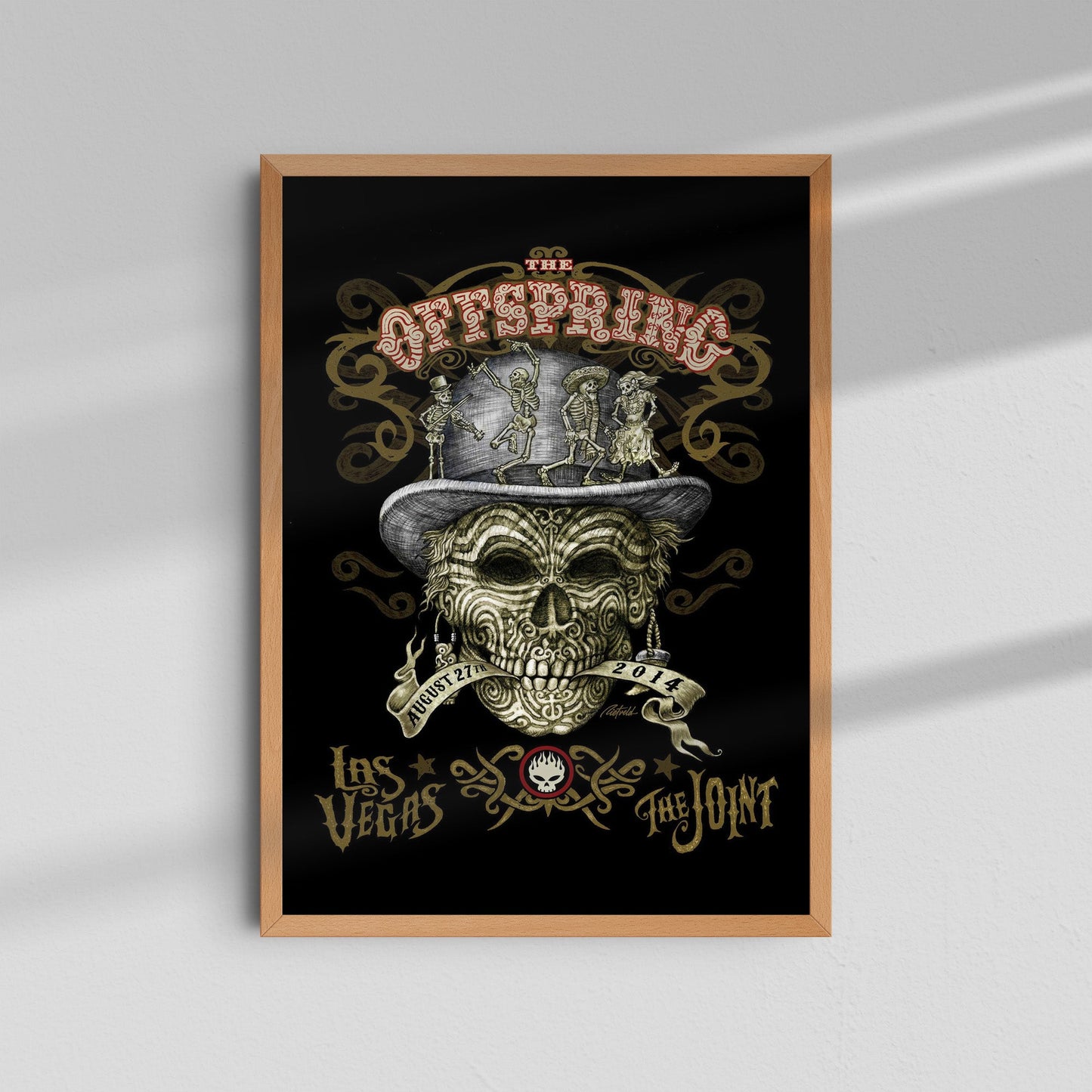 The Offspring - Las Vegas Skull