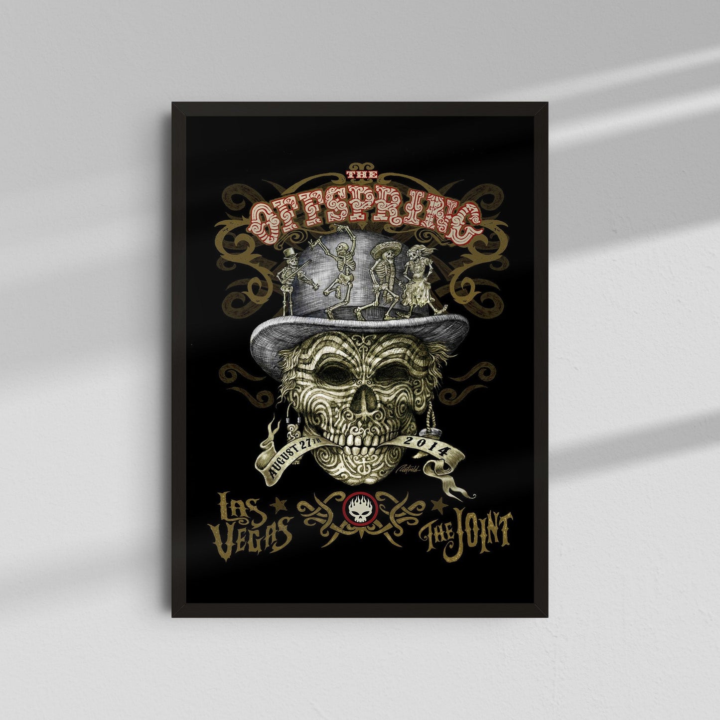 The Offspring - Las Vegas Skull