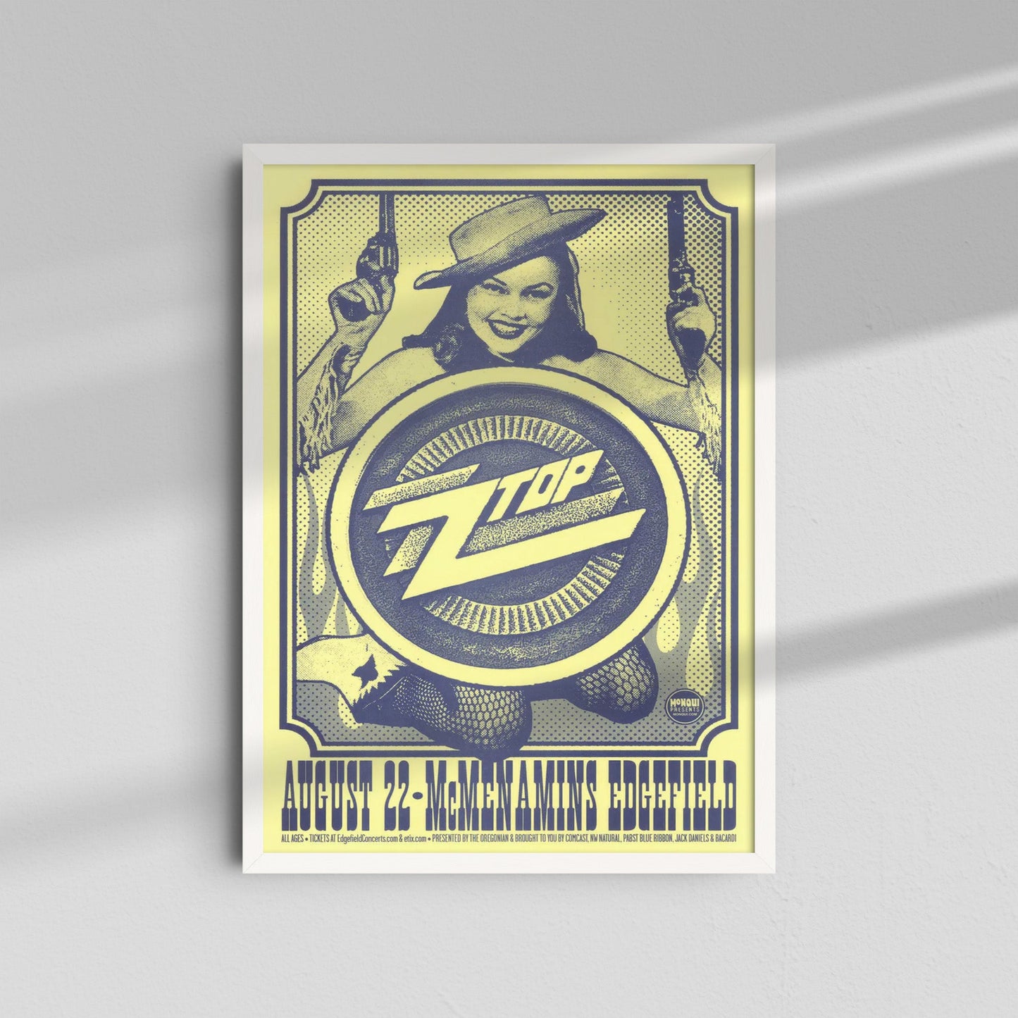 ZZ Top - Yellow Girl Poster