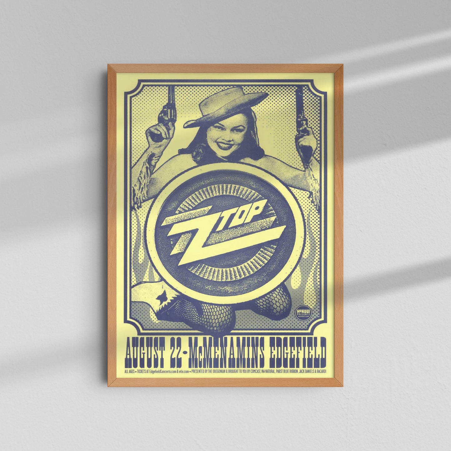 ZZ Top - Yellow Girl Poster