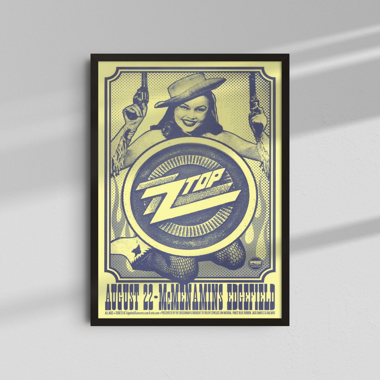 ZZ Top - Yellow Girl Poster