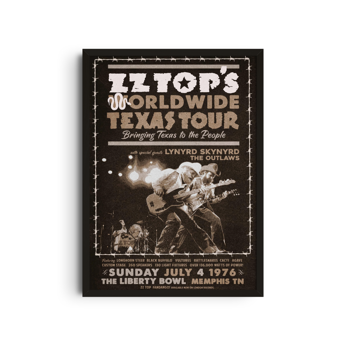 ZZ Top - Worldwide Texas Tour
