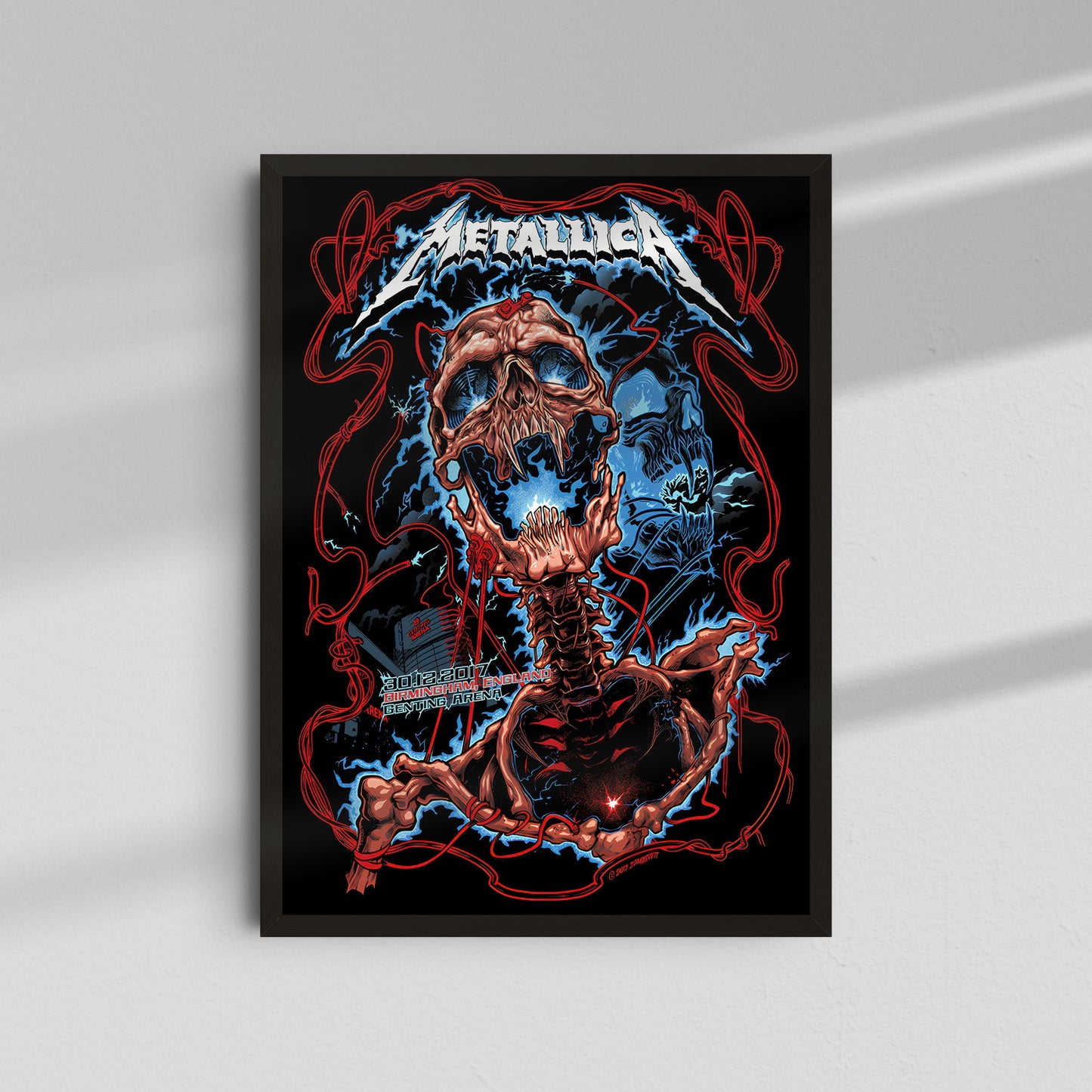 Metallica - Skull Snake Poster