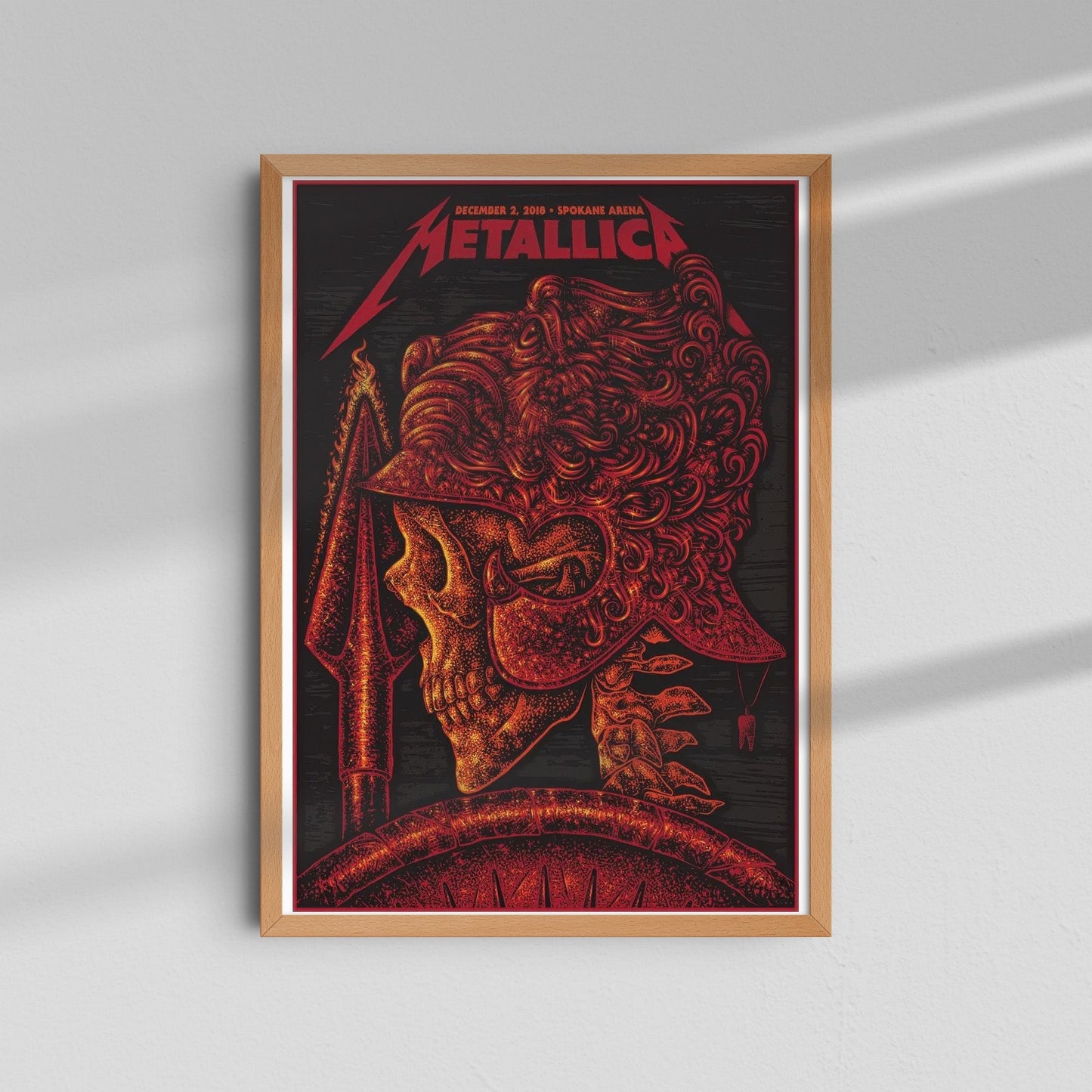 Metallica - Red Skull Profile