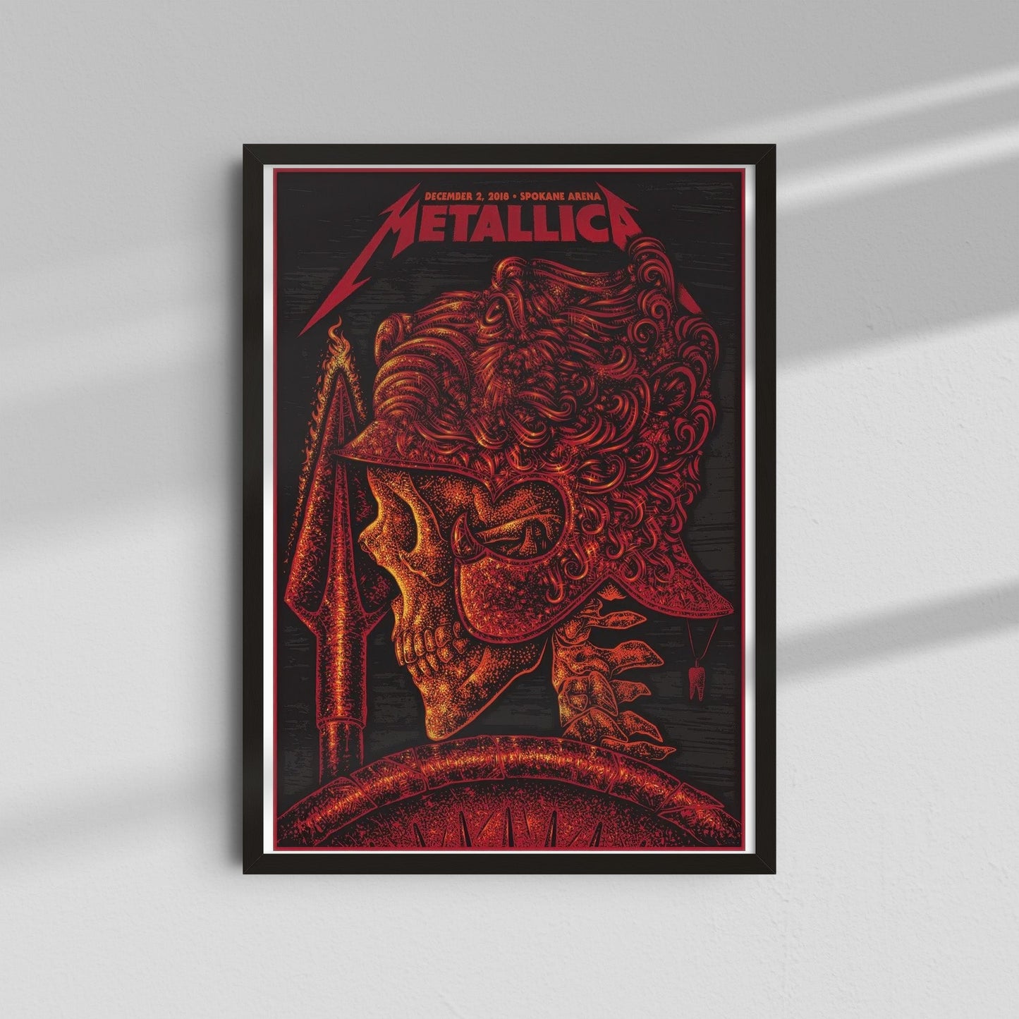 Metallica - Red Skull Profile