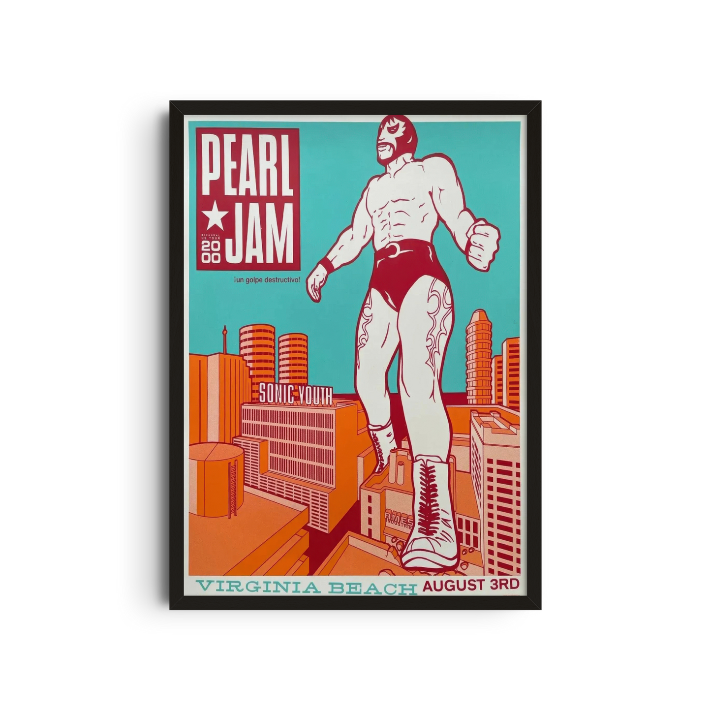 Pearl Jam - Superhero Poster