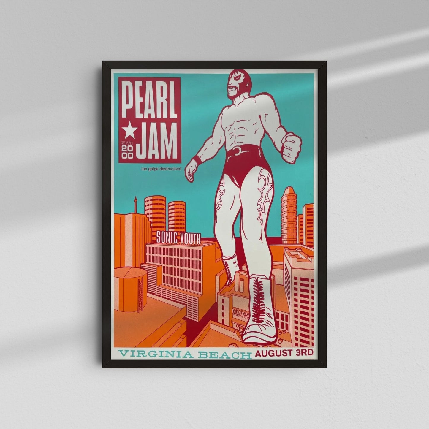 Pearl Jam - Superhero Poster
