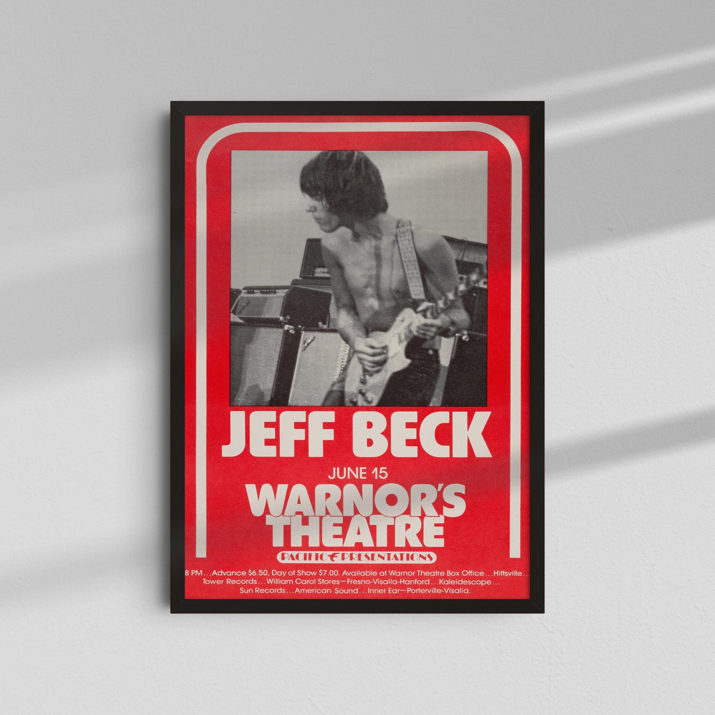 Jeff Beck - Warfield Theatre