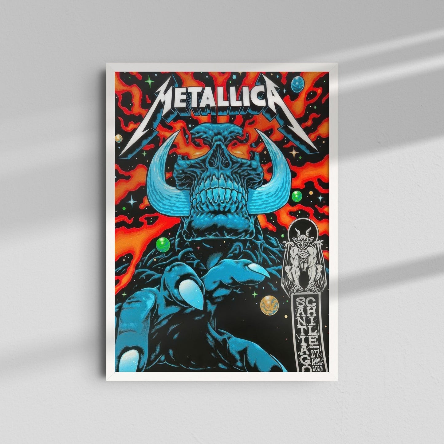 Metallica - Blue Skull