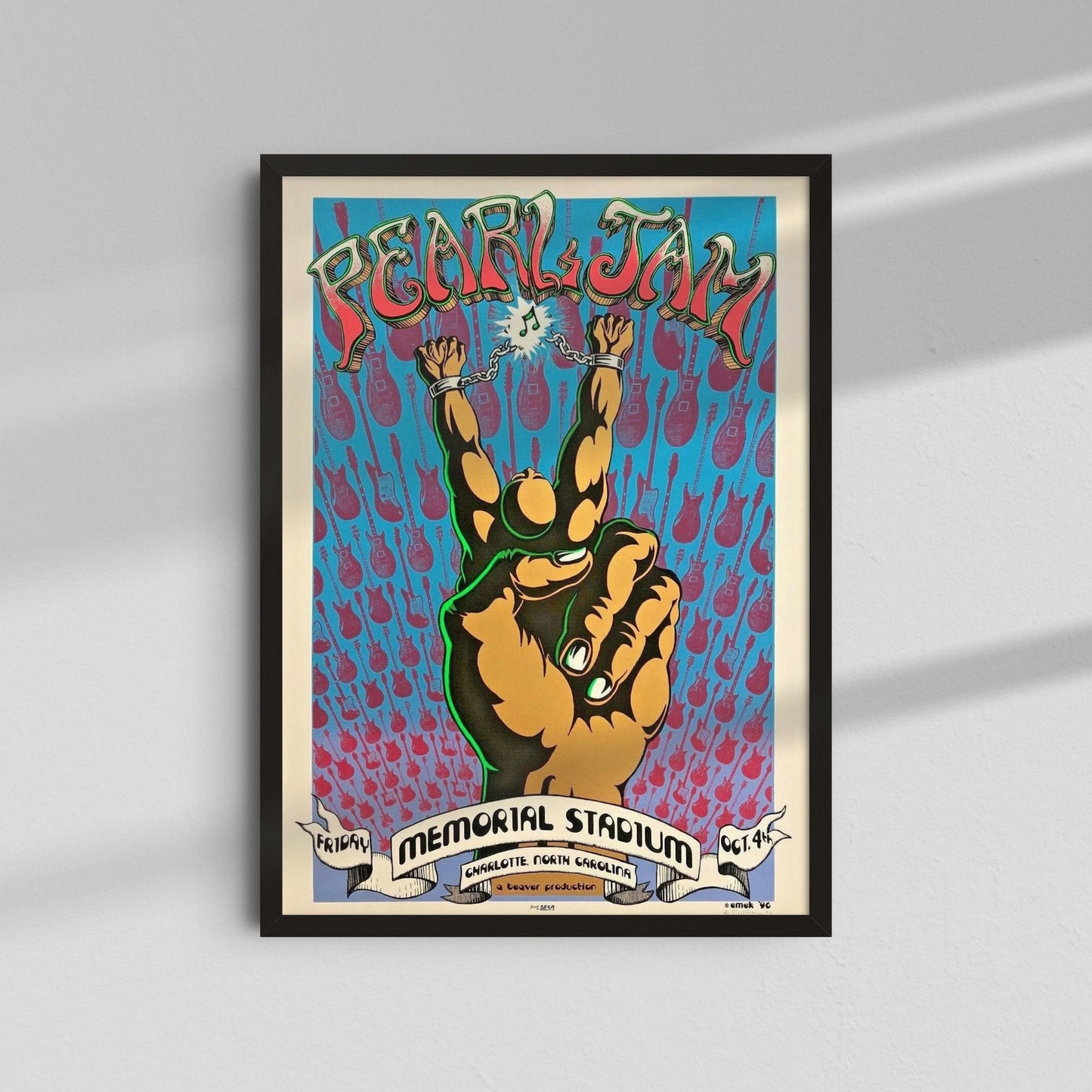 Pearl Jam – Hand Peace Sign Poster