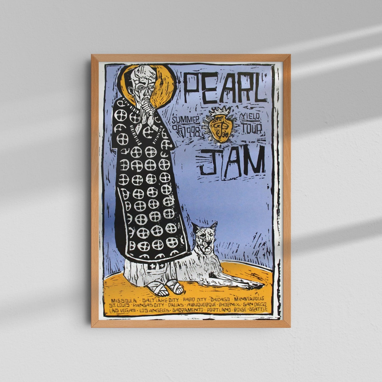 Pearl Jam – Saint Figure Illustration