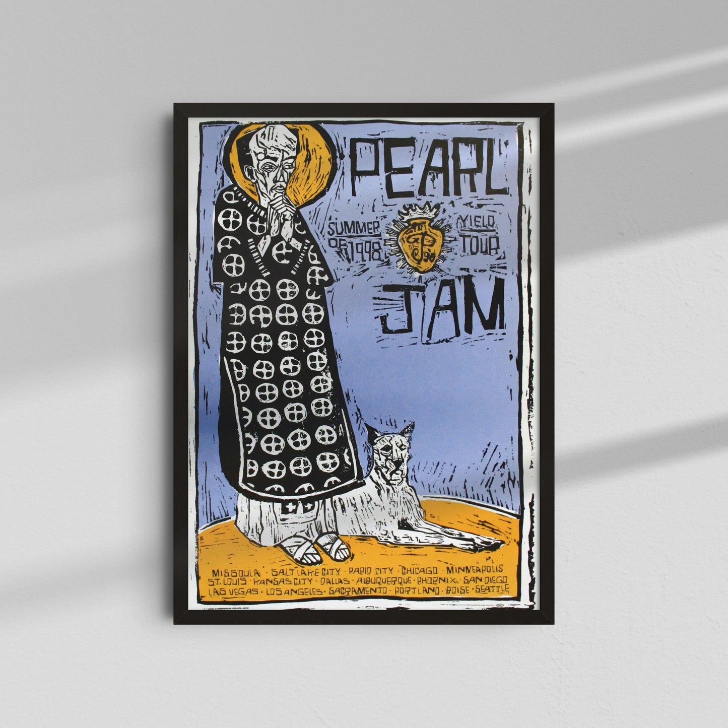 Pearl Jam – Saint Figure Illustration