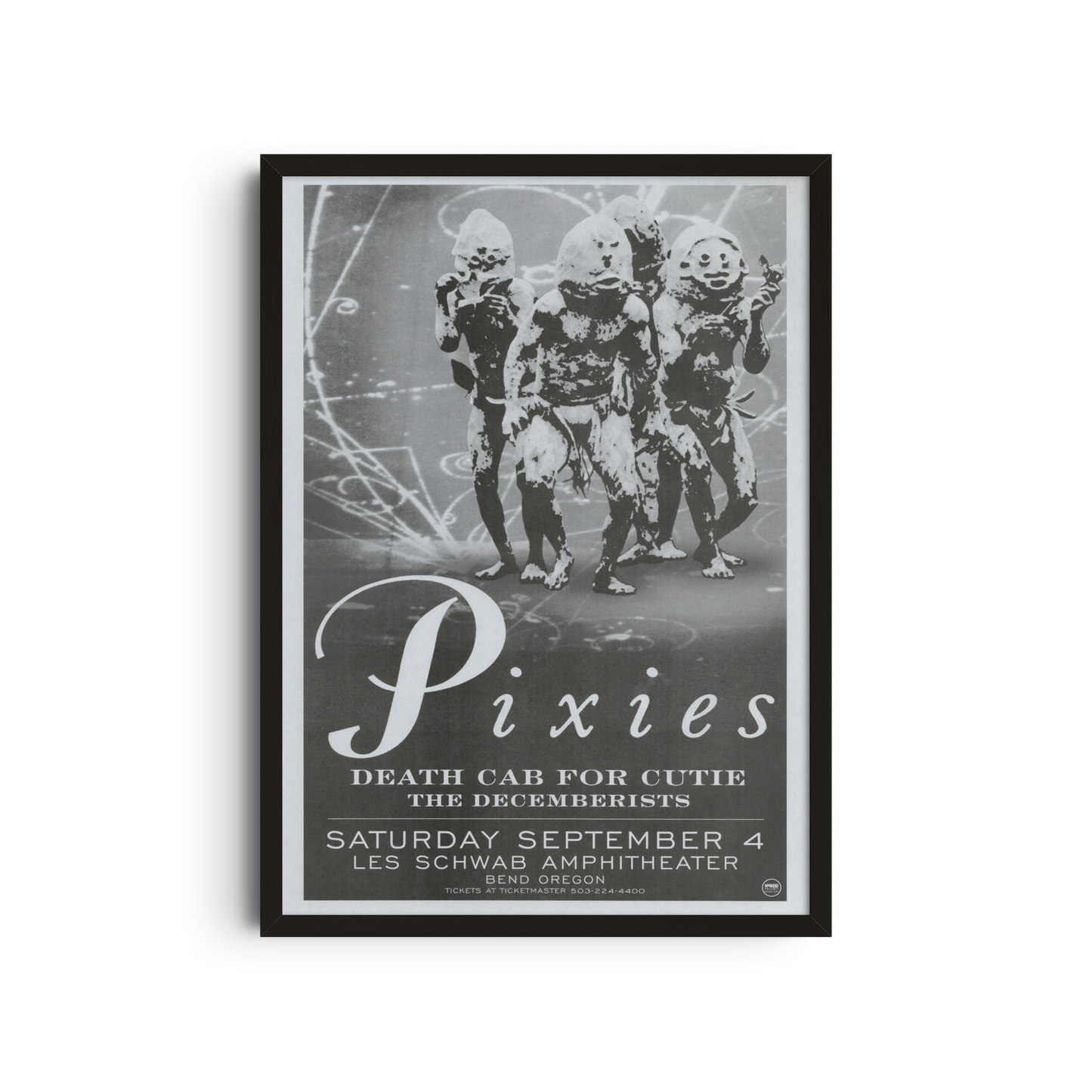 Pixies – Death Cab Poster