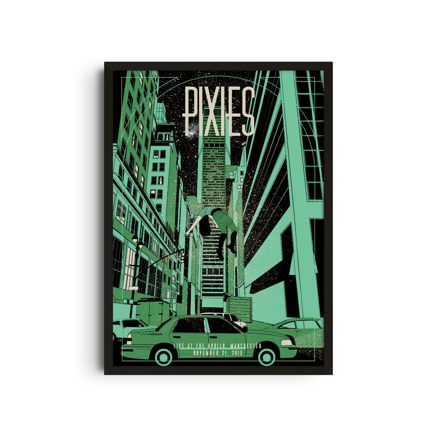 Pixies – Cityscape Graphic Poster