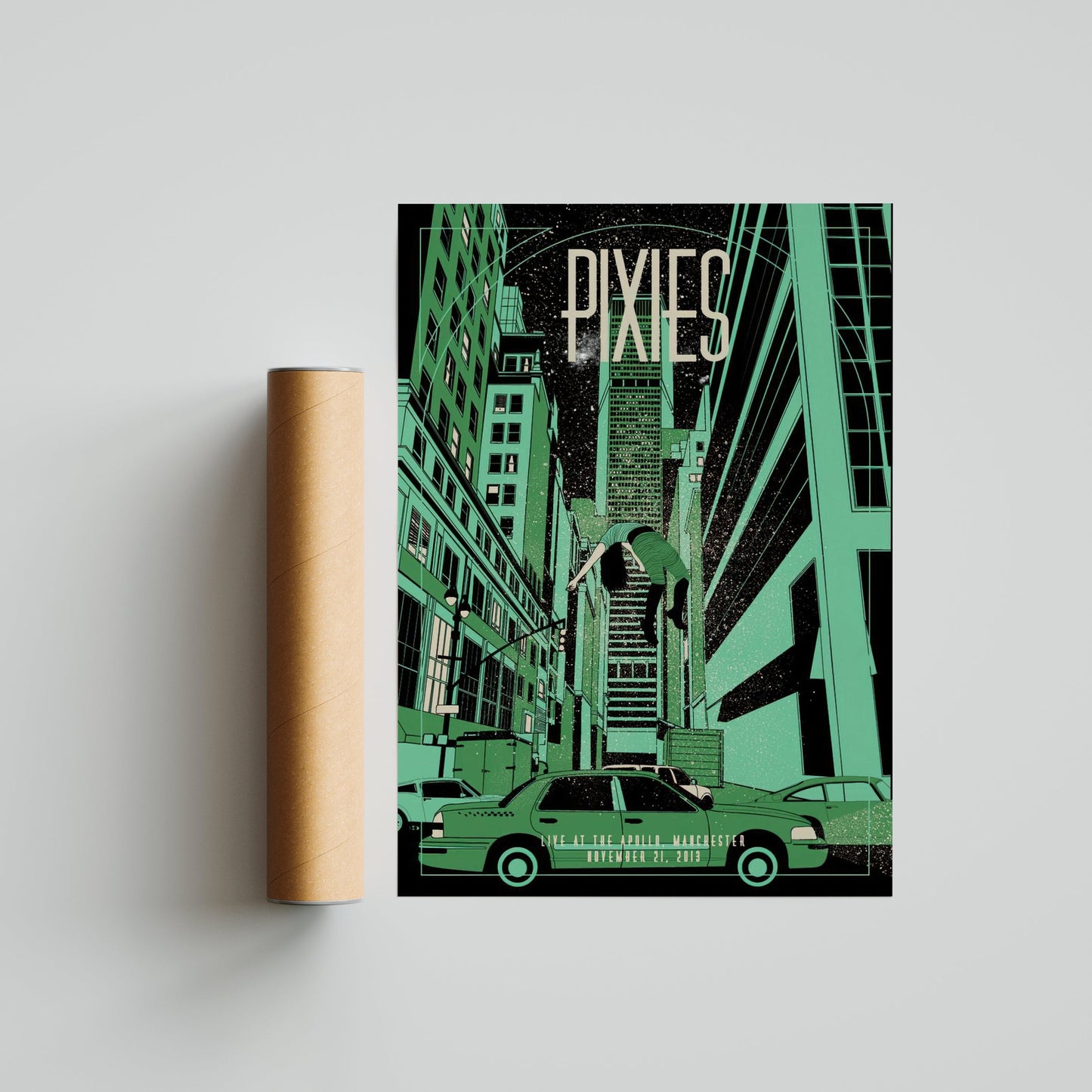 Pixies – Cityscape Graphic Poster
