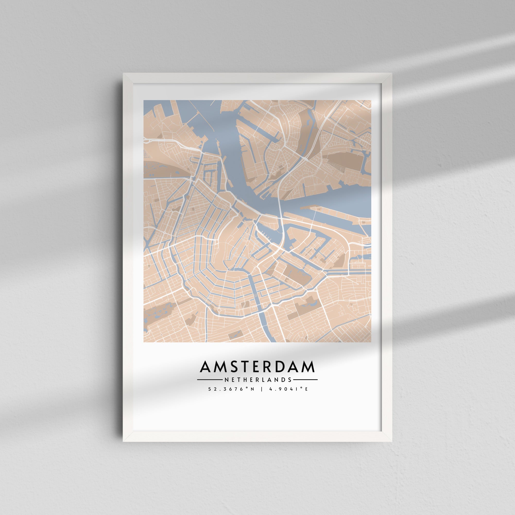 Canales de Ámsterdam - Mapas