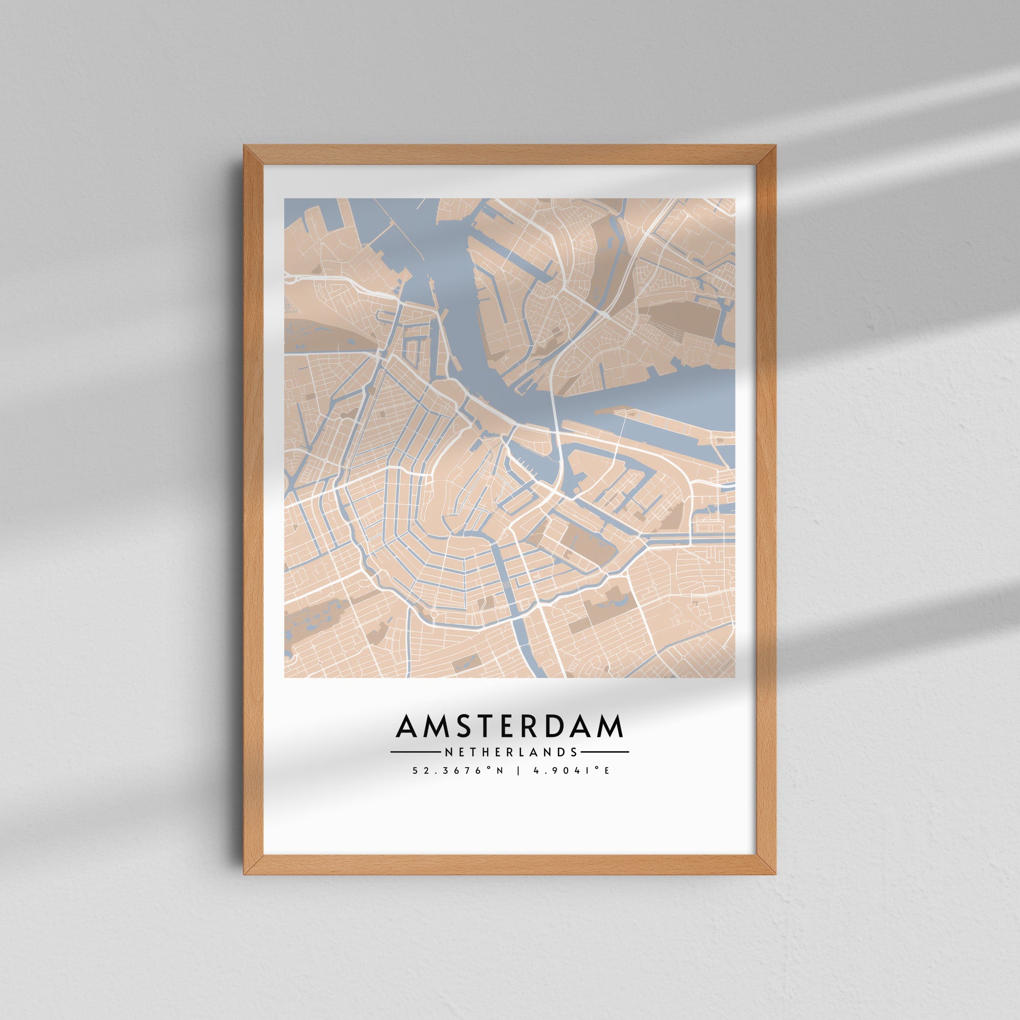 Canales de Ámsterdam - Mapas