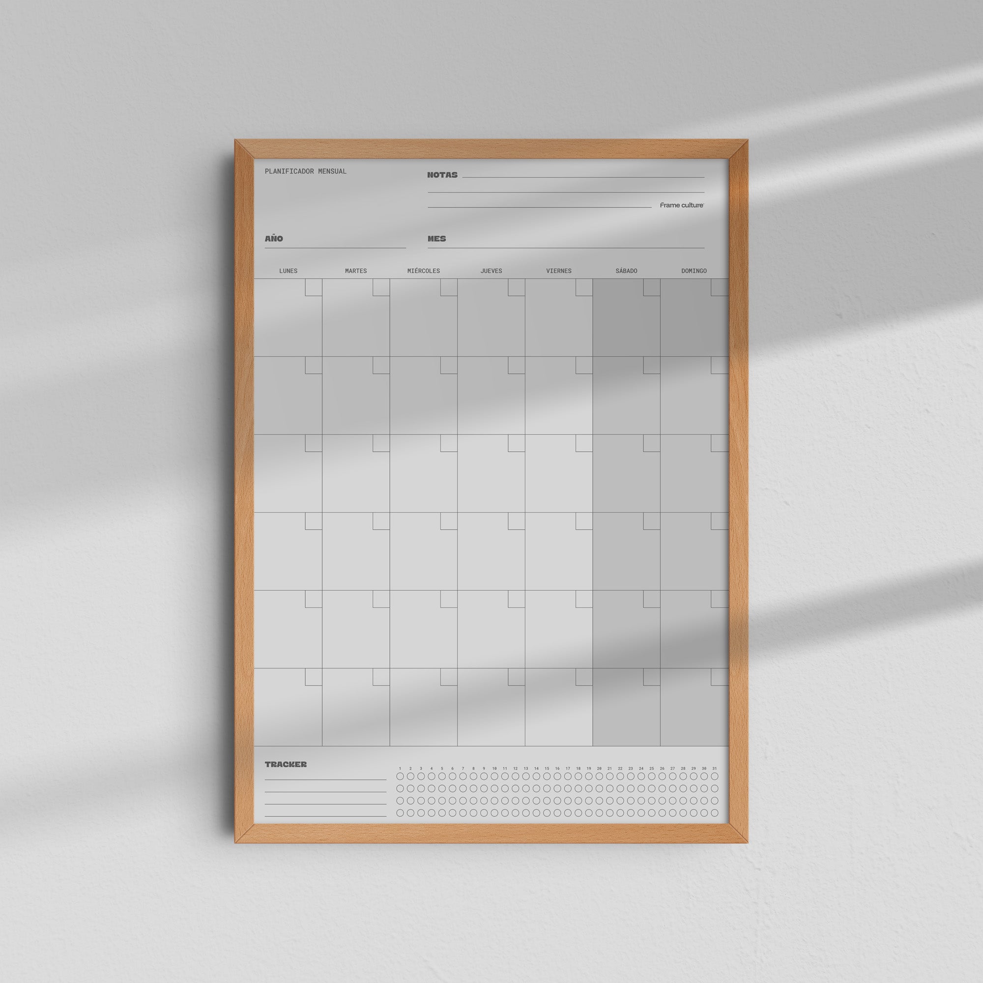 Planificador Mensual