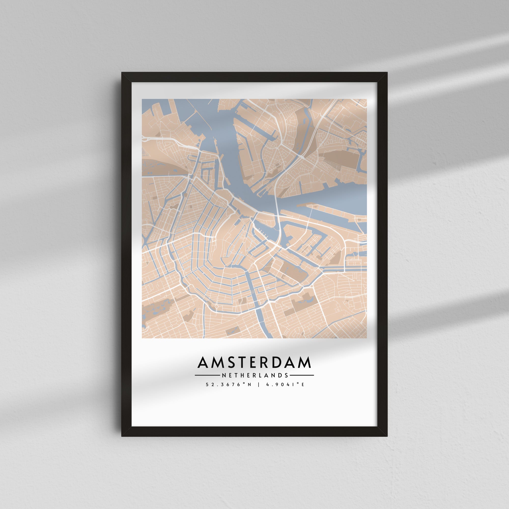 Canales de Ámsterdam - Mapas