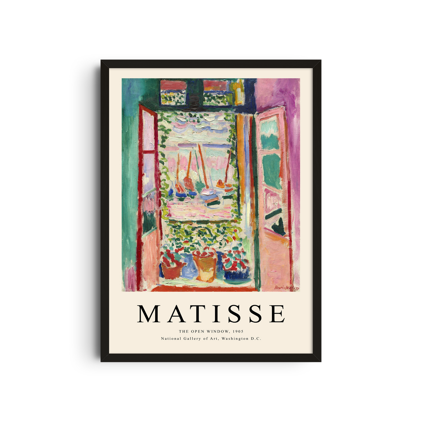 Ventana y Jardín - Matisse