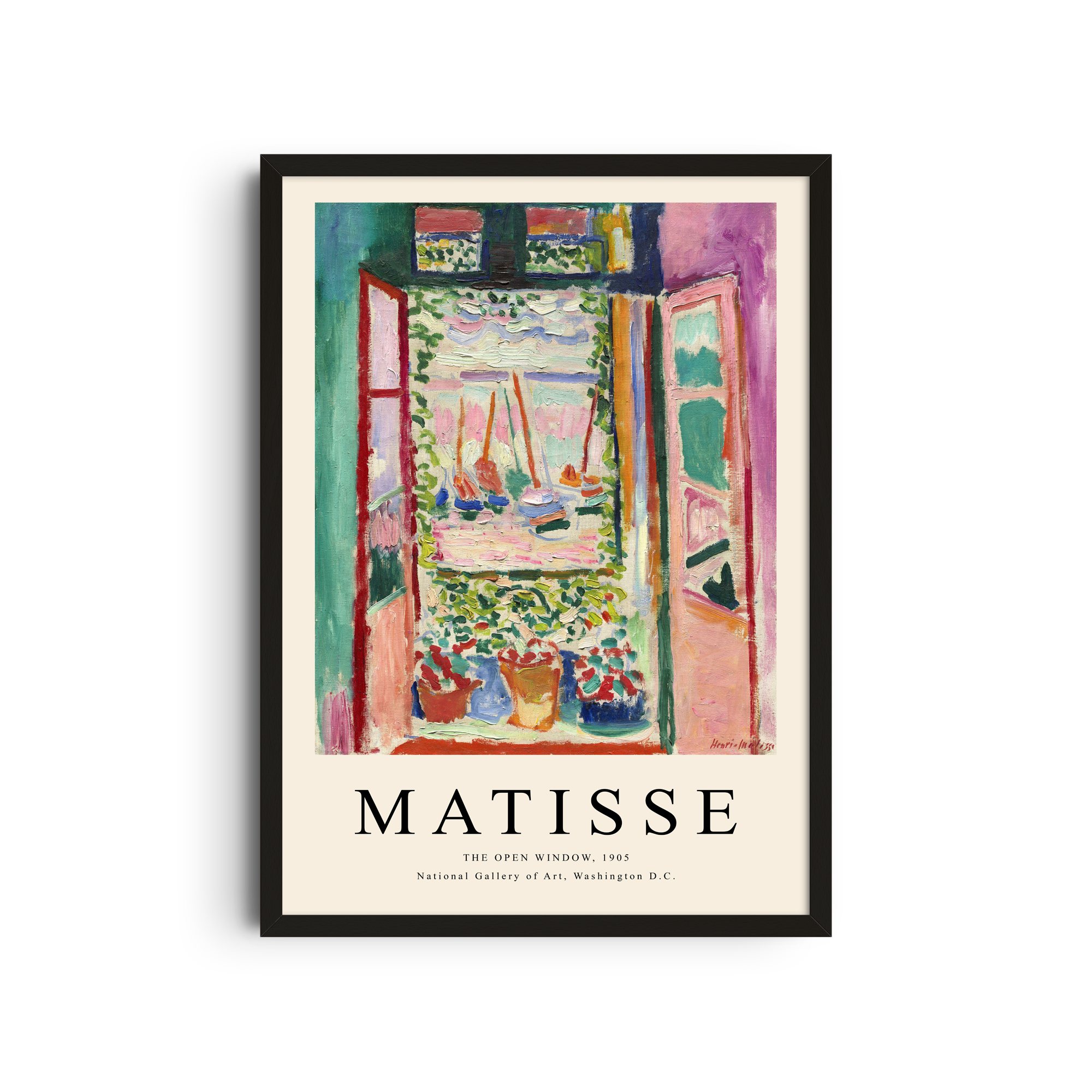Ventana y Jardín - Matisse