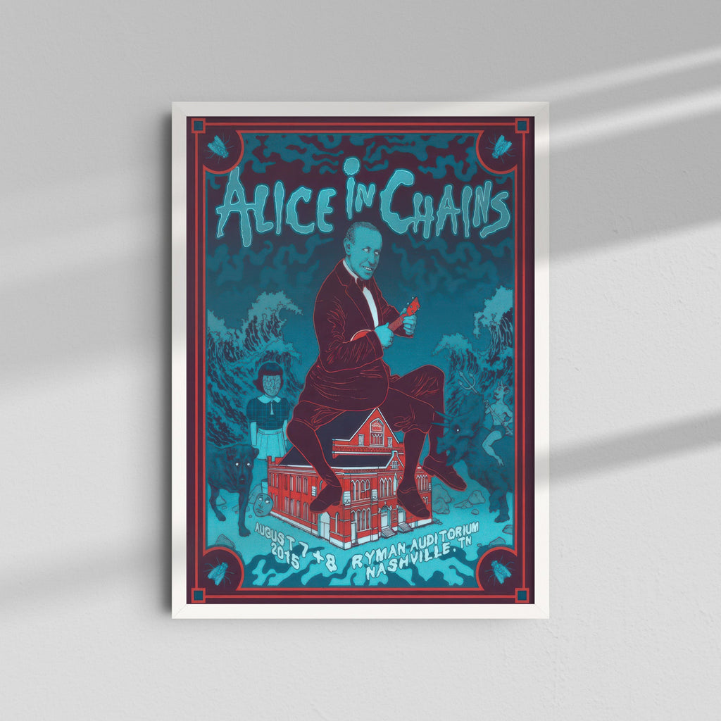 Alice in Chains - Red Poster