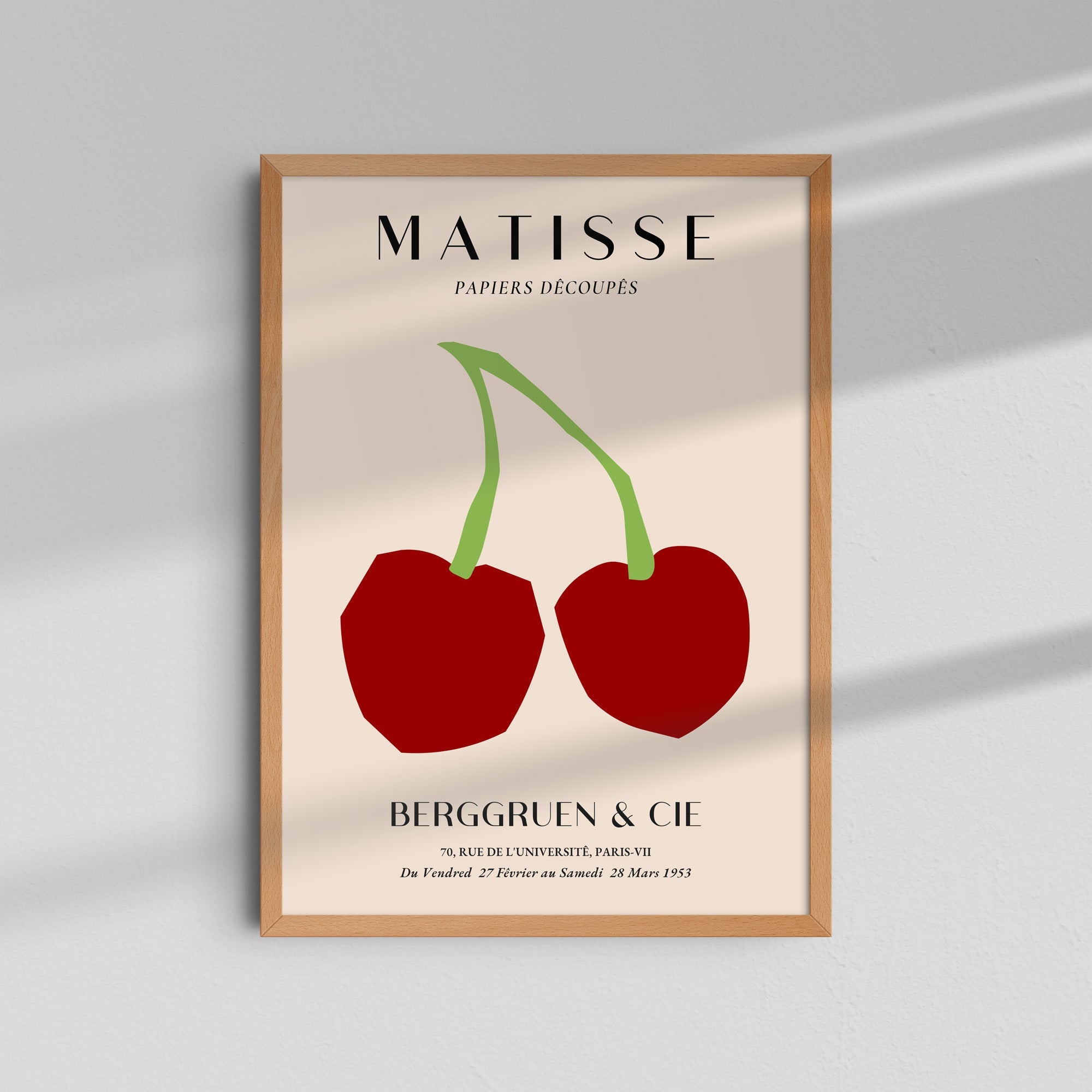 Cerezas Recortadas - Matisse