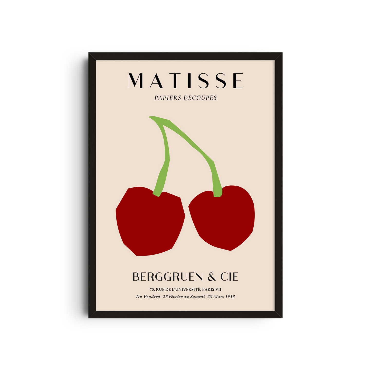 Cerezas Recortadas - Matisse