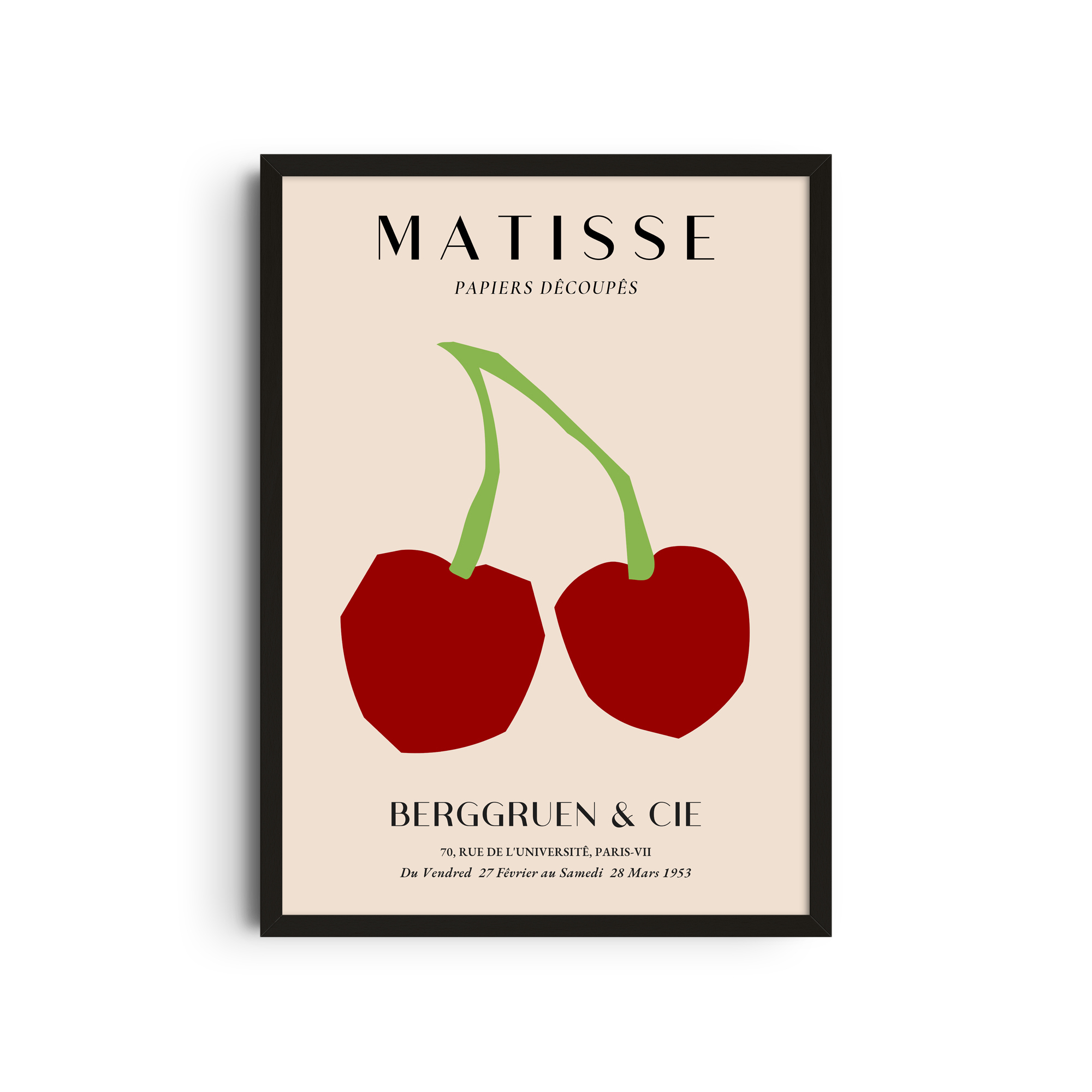 Cerezas Recortadas - Matisse