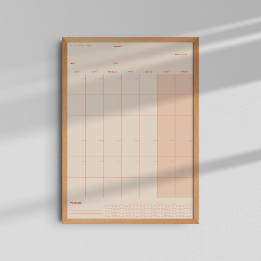 Planificador Mensual