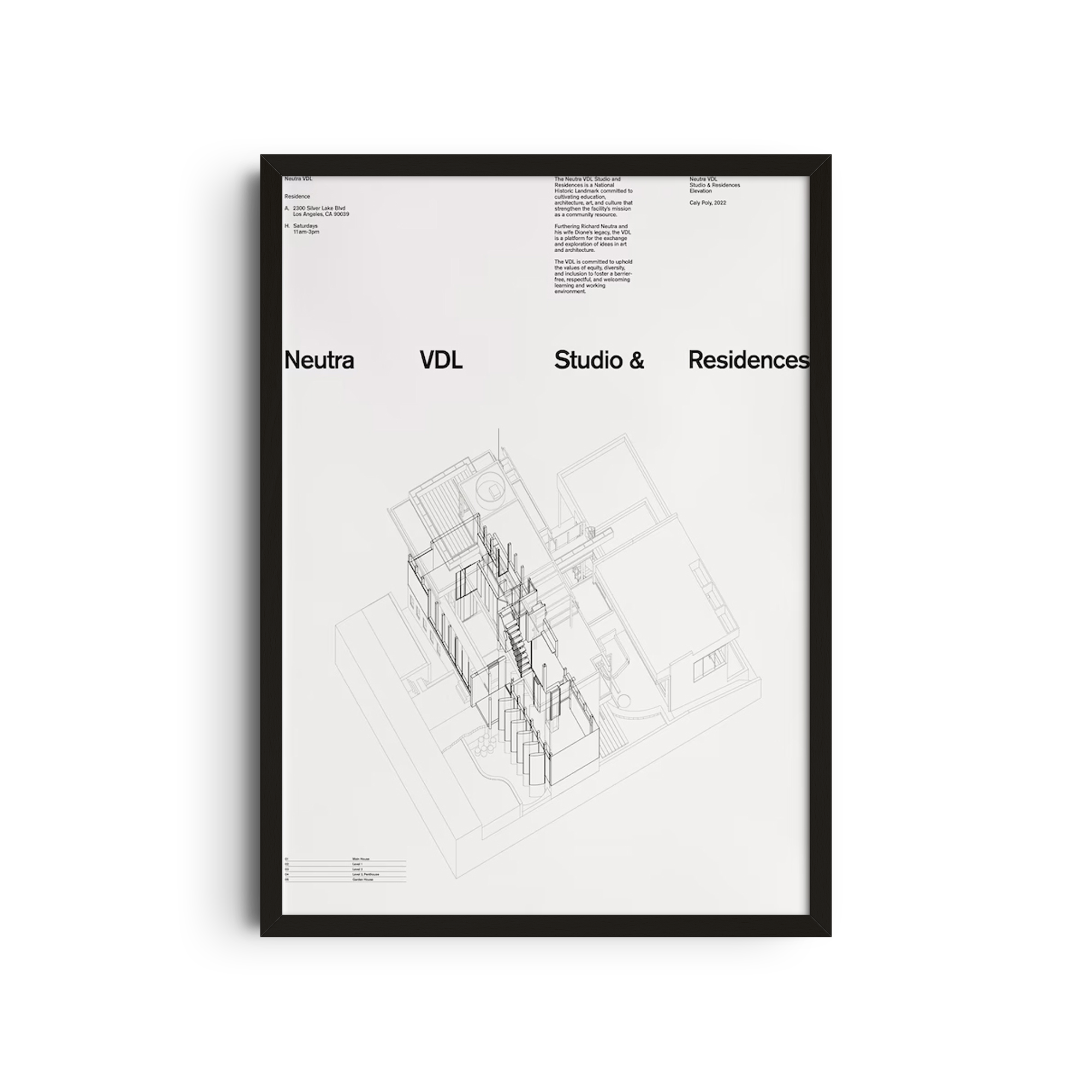 VDL Sección Axonométrica - Neutra