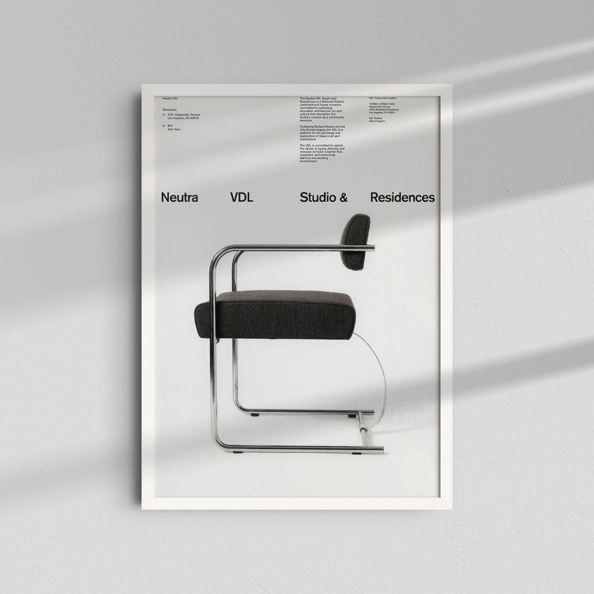 VDL y Silla MR - Neutra