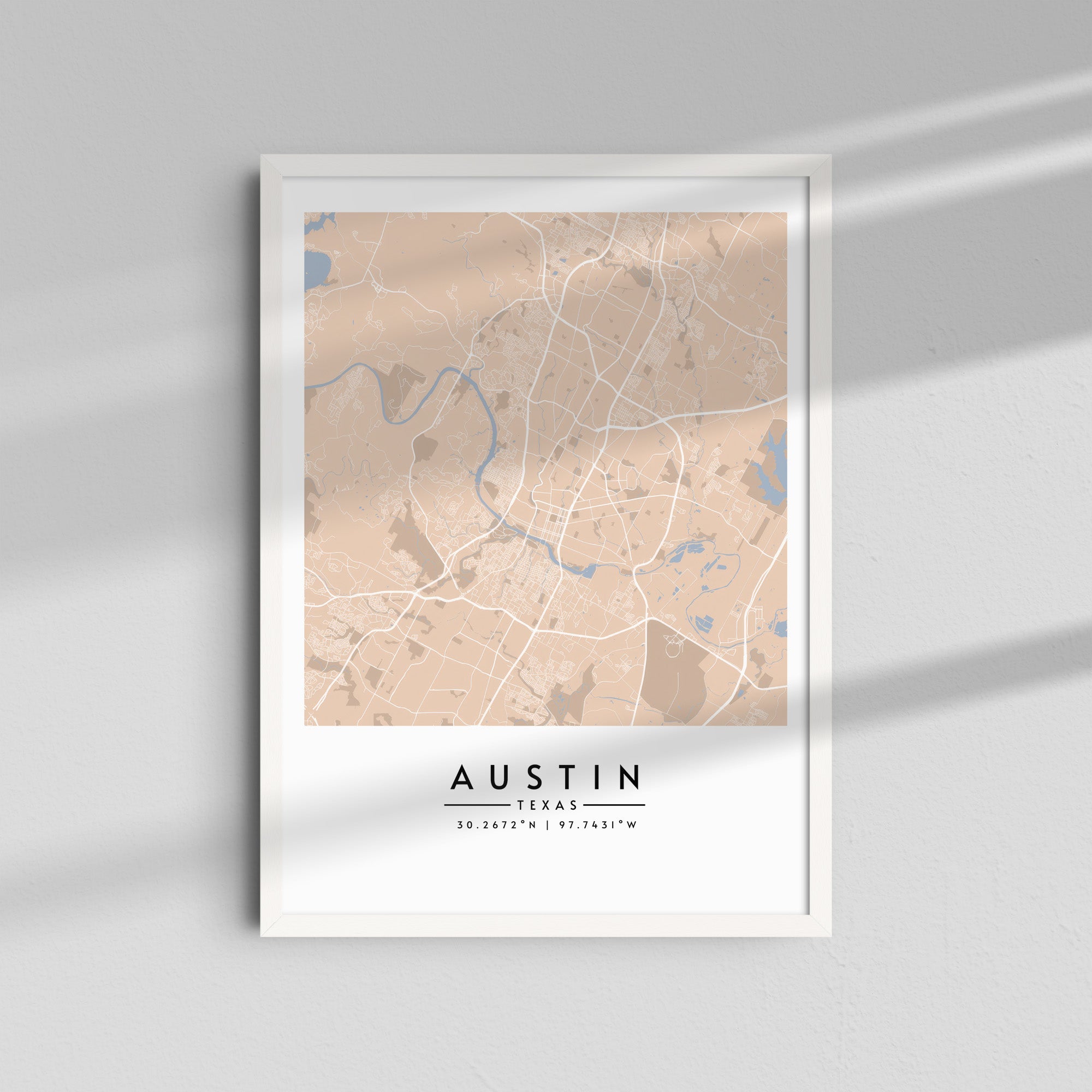 Austin Texas Vintage - Mapas