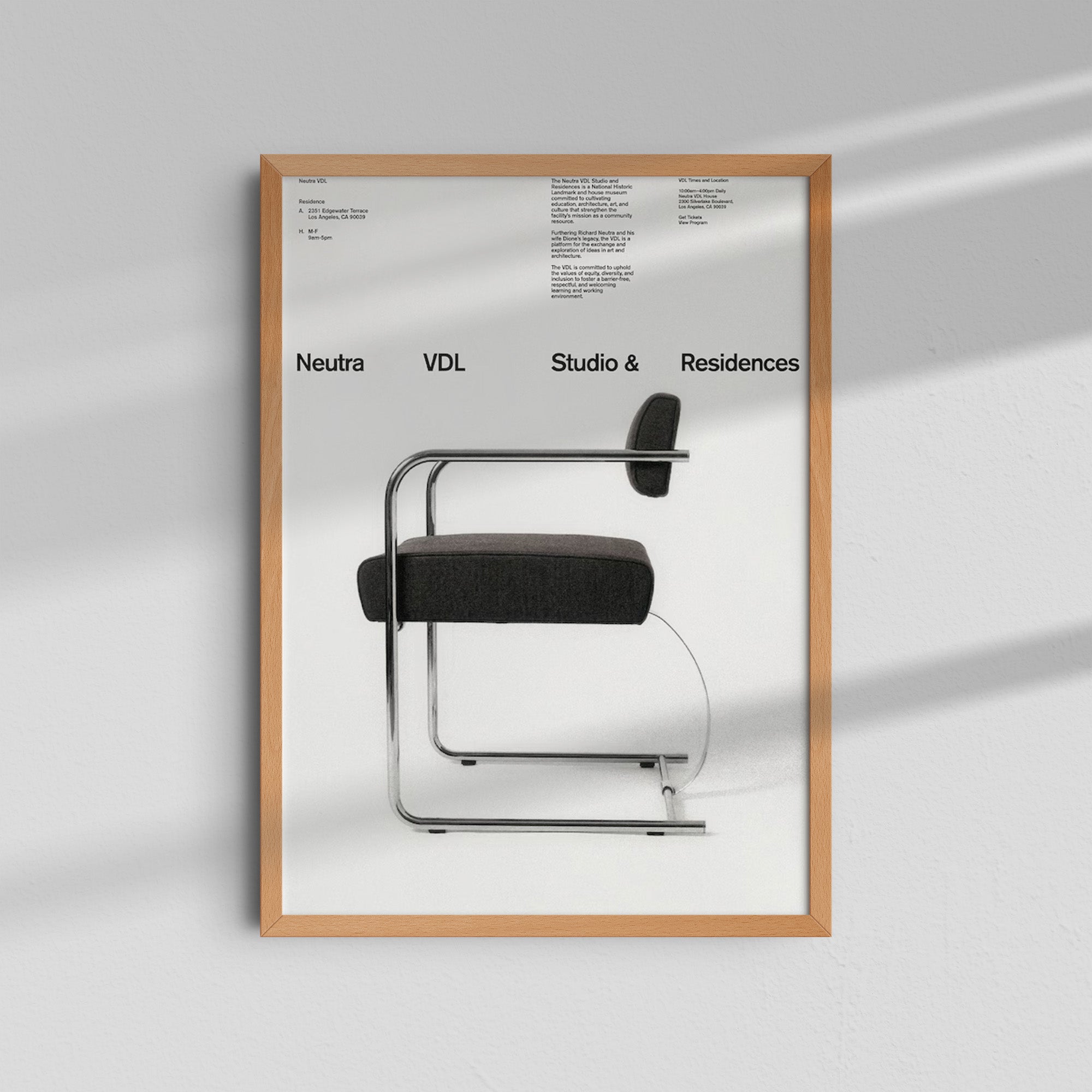 VDL y Silla MR - Neutra