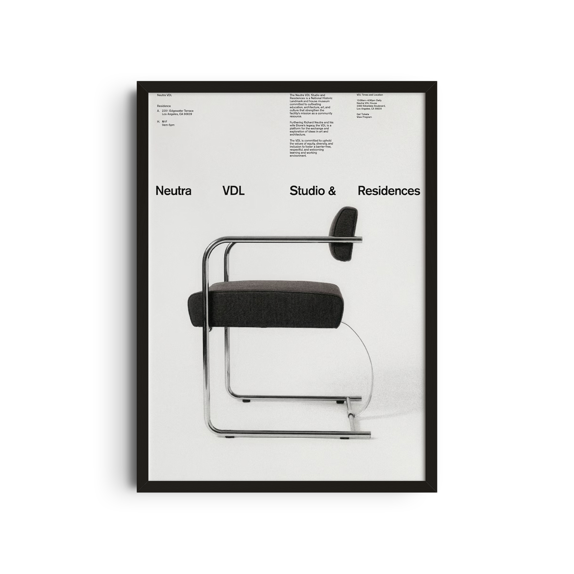 VDL y Silla MR - Neutra