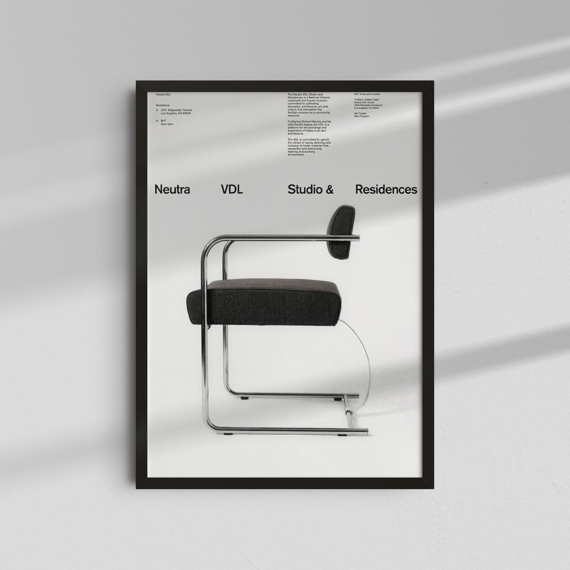 VDL y Silla MR - Neutra