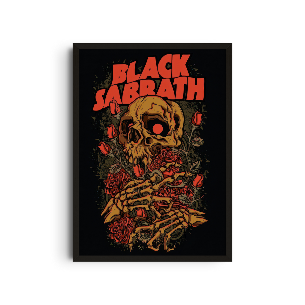 Black Sabbath - Skull Flames