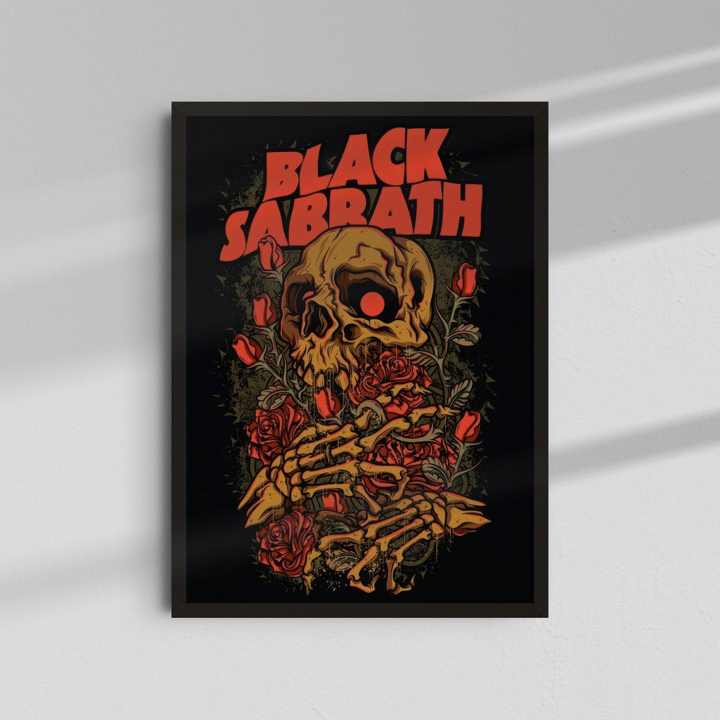 Black Sabbath - Skull Flames