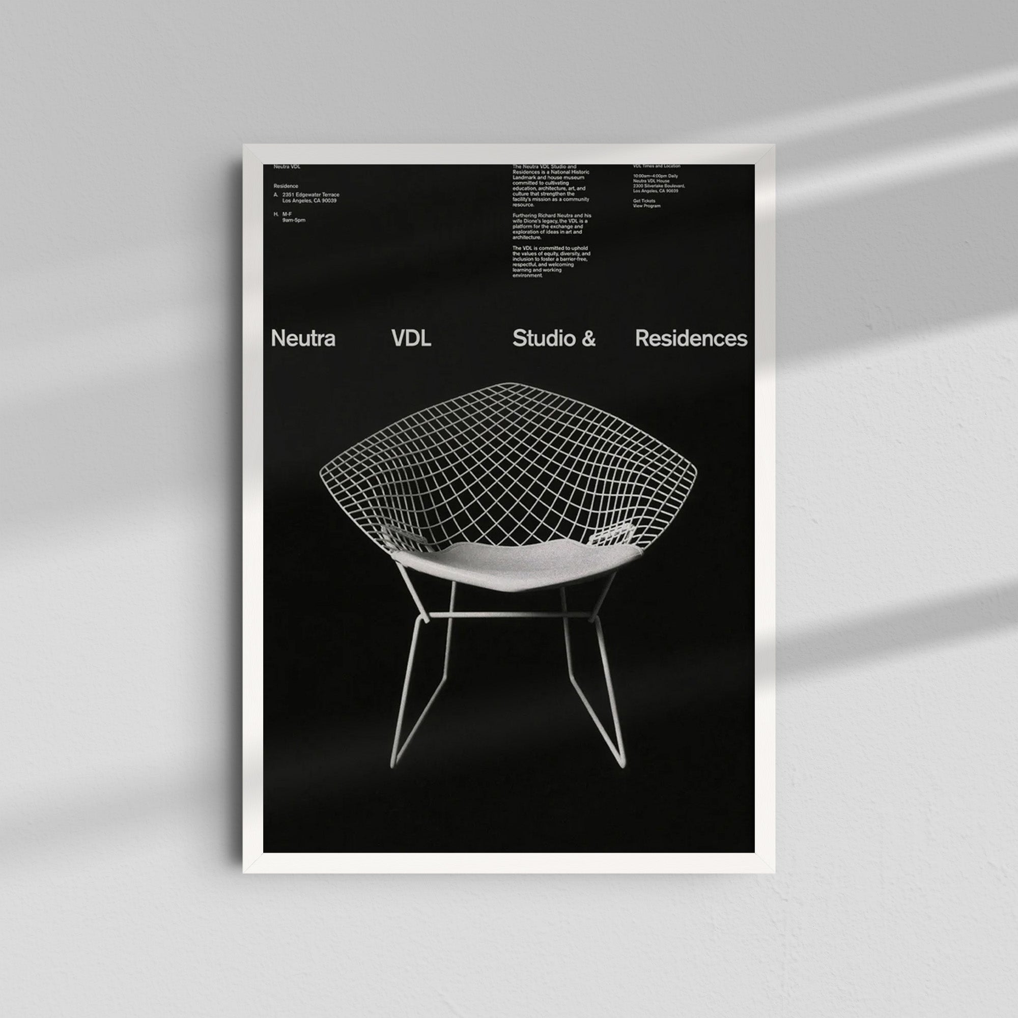 VDL y Diamond Chair - Neutra
