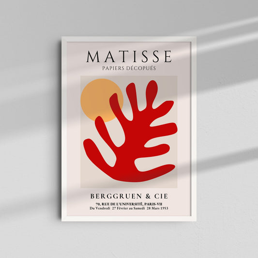 Rama Roja y Sol - Matisse