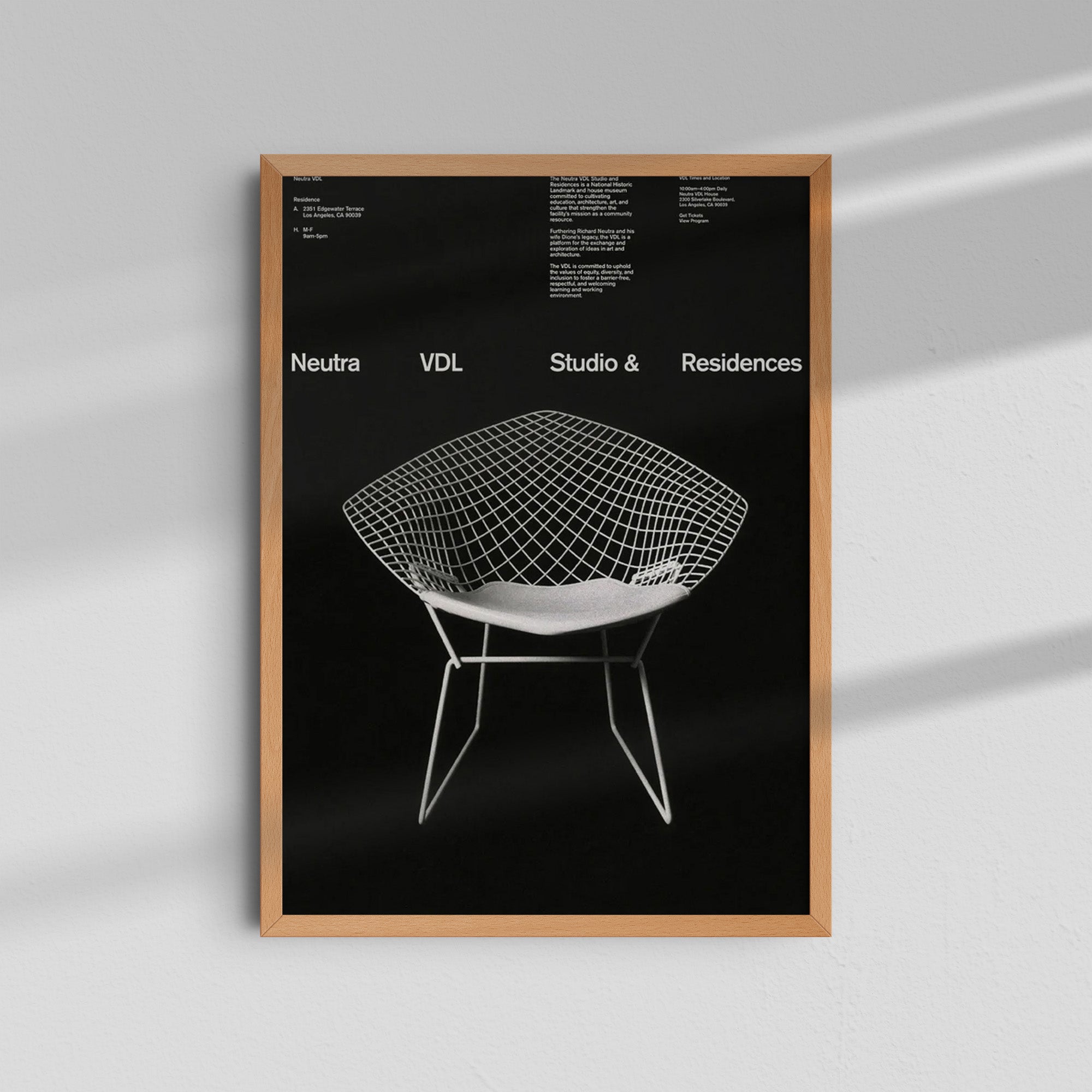 VDL y Diamond Chair - Neutra