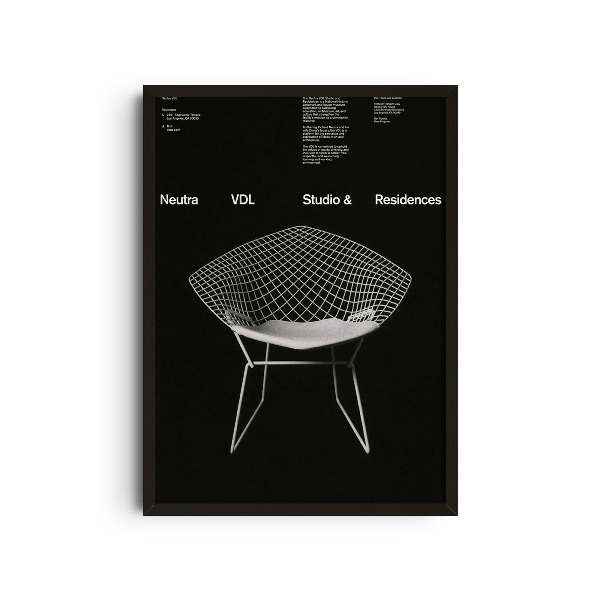 VDL y Diamond Chair - Neutra